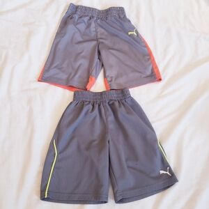 Boys Size 4 Gray Puma Shorts